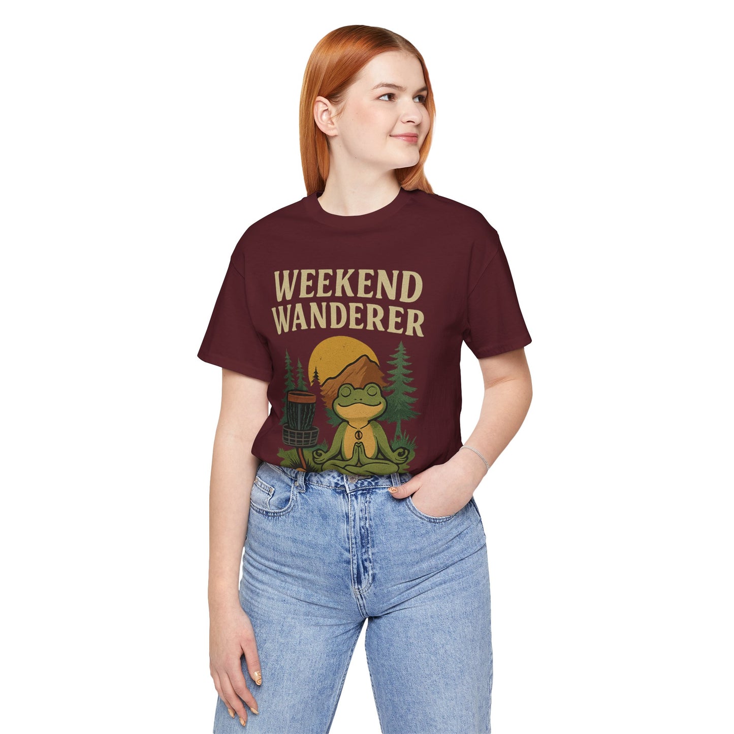 π₯βοΈ Weekend Wanderer β Zen & Chains Unisex Jersey Short Sleeve Tee