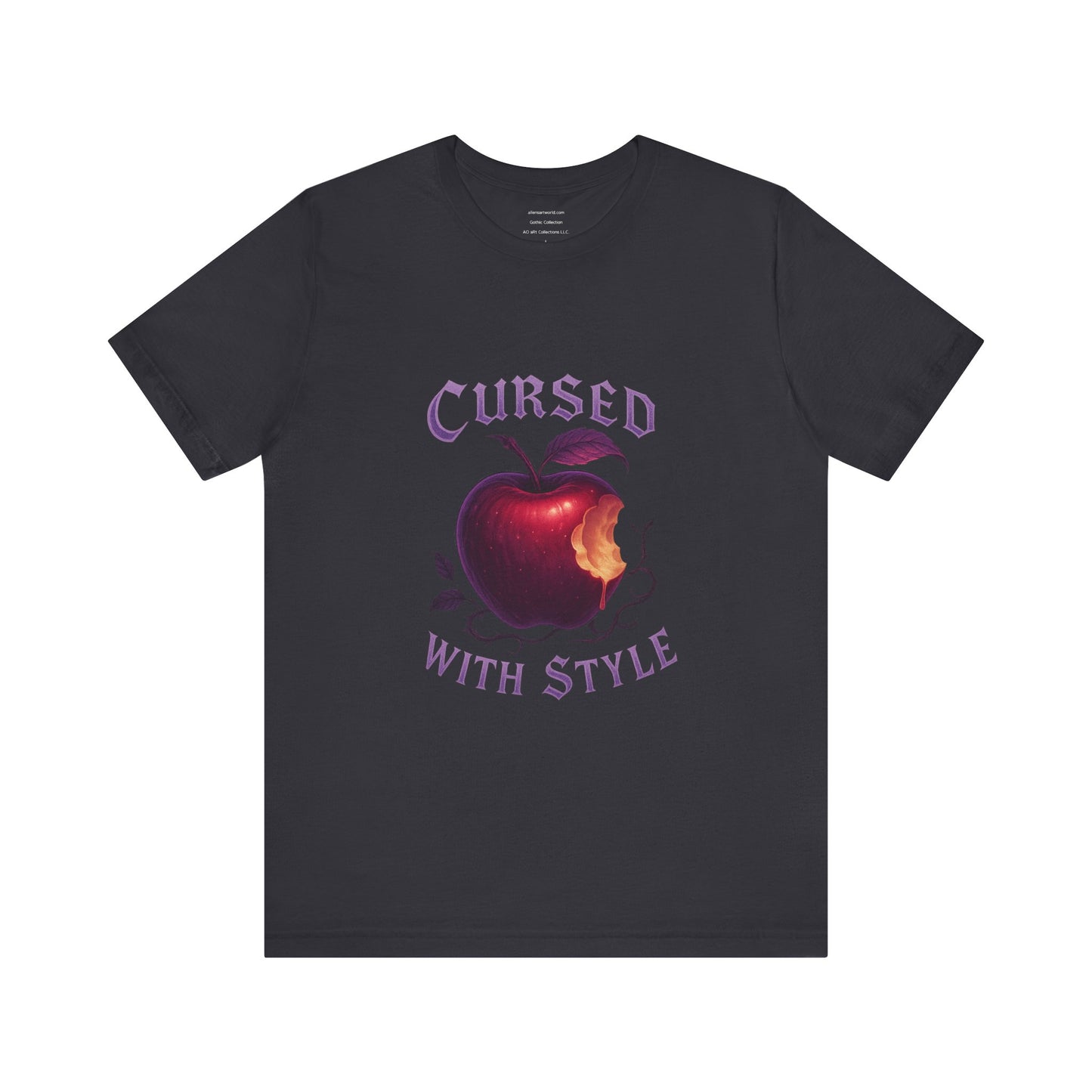 Cursed with Style β Forbidden Fruit Edition Unisex Jersey Short Sleeve Tee