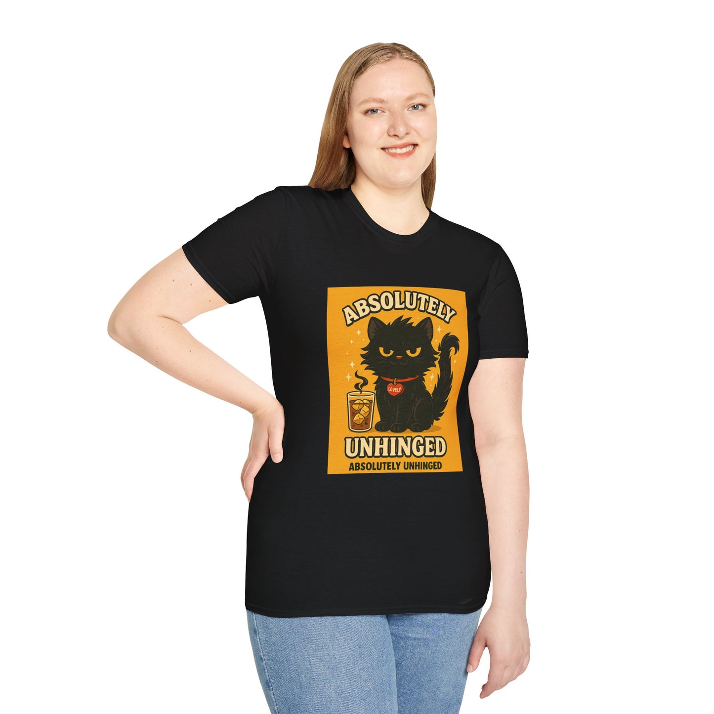 Absolutely Unhinged – Featuring Lovely Unisex Softstyle T-Shirt