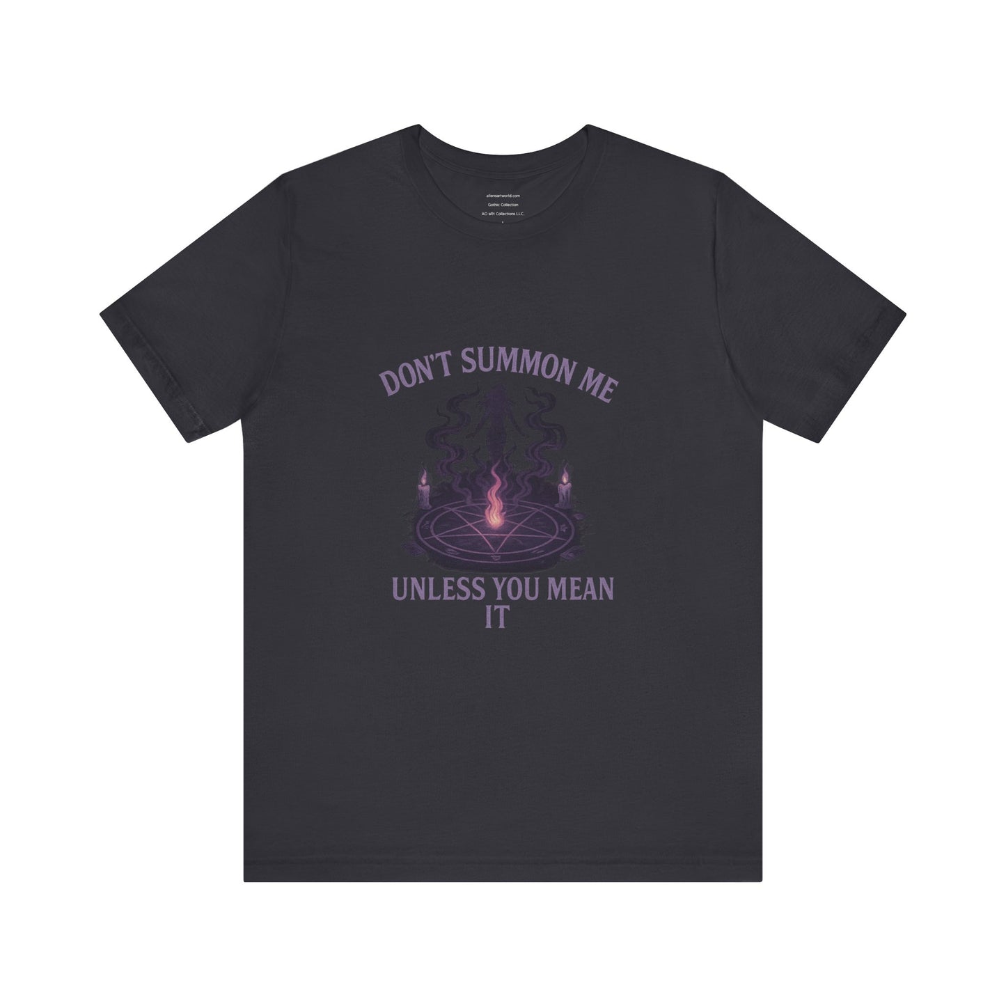 🕯️Summon Responsibly Unisex Jersey Short Sleeve Tee