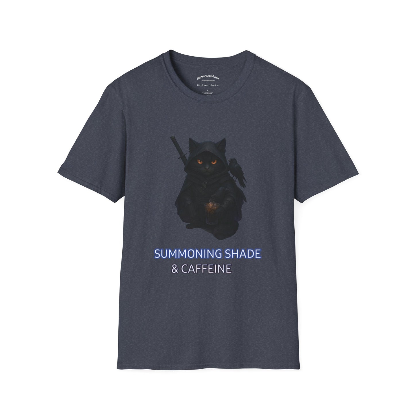 Summoning shade and caffeine – Lovely’s Mood Unisex Softstyle T-Shirt