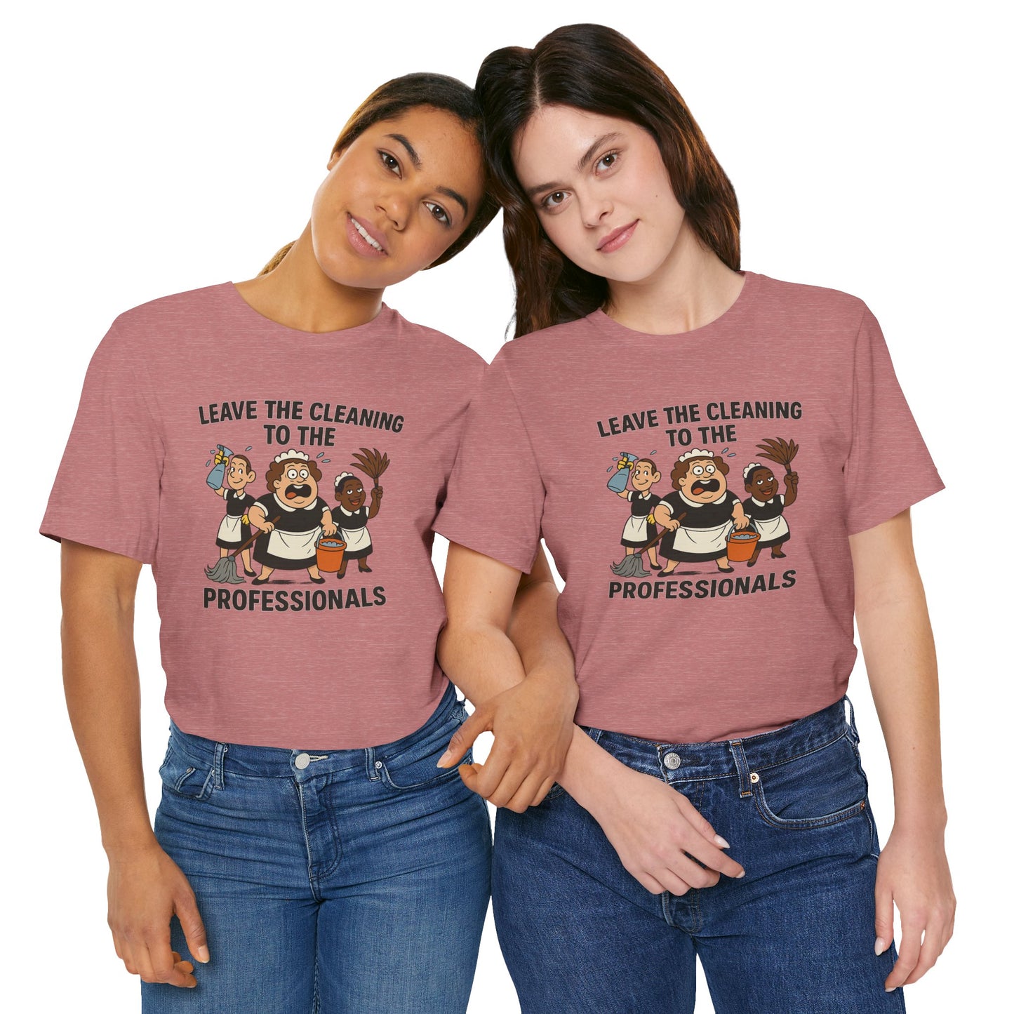 🧽 Mop Queens: Mess with the Best, Stress Like the Rest Unisex Jersey Short Sleeve Tee