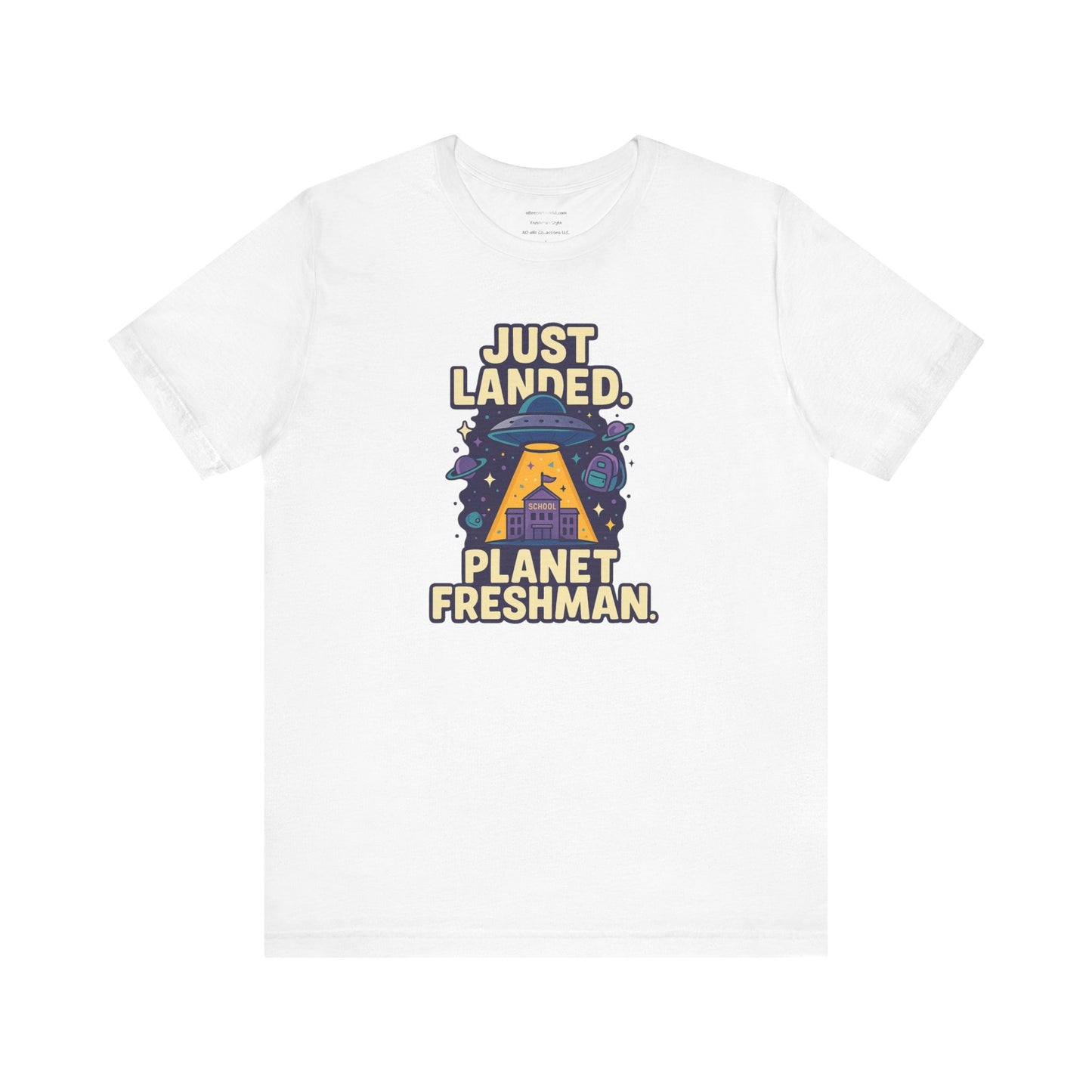 ๐ธ Just Landed: Planet Freshman Unisex Jersey Short Sleeve Tee