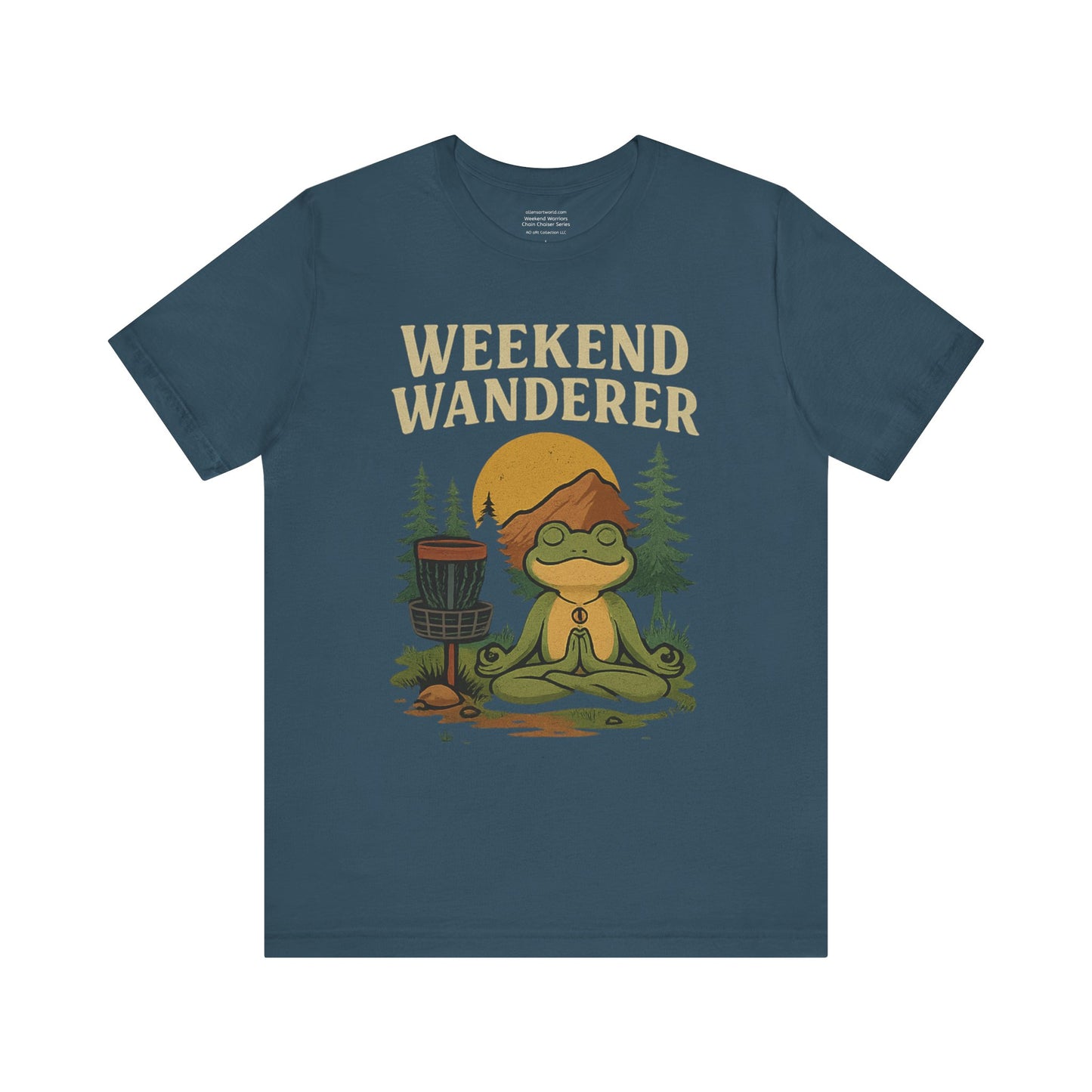 π₯βοΈ Weekend Wanderer β Zen & Chains Unisex Jersey Short Sleeve Tee