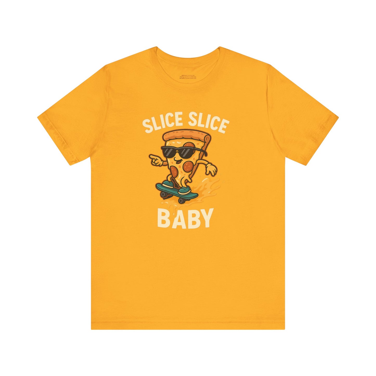 π Slice Slice Baby β Skate Into Flavor! Unisex Jersey Short Sleeve Tee