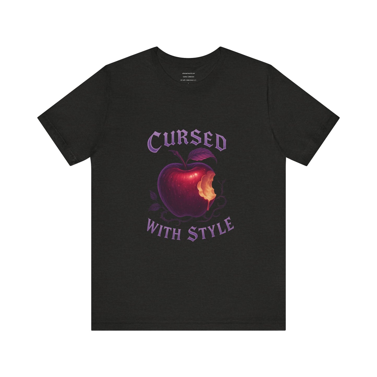 Cursed with Style β Forbidden Fruit Edition Unisex Jersey Short Sleeve Tee