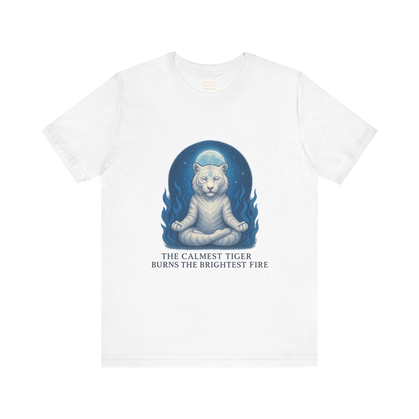 Still Tiger, Still Fire – The Calm Power Tee Unisex Jersey Short Sleeve Tee