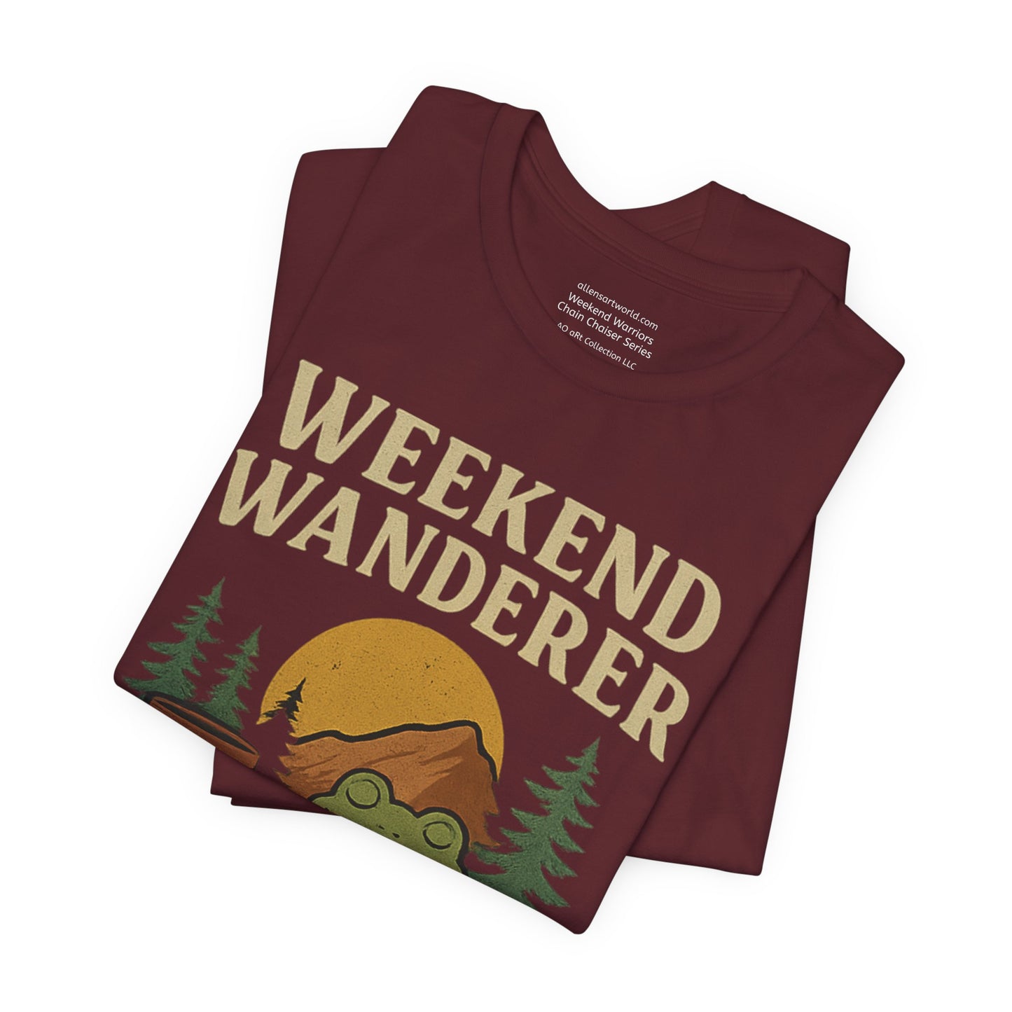 π₯βοΈ Weekend Wanderer β Zen & Chains Unisex Jersey Short Sleeve Tee
