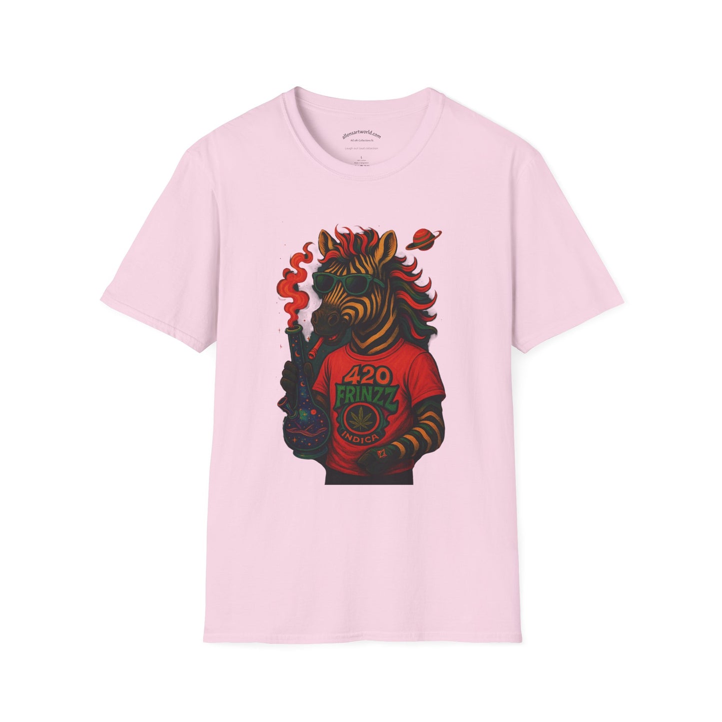 Blazed and Braided Unisex Softstyle T-Shirt