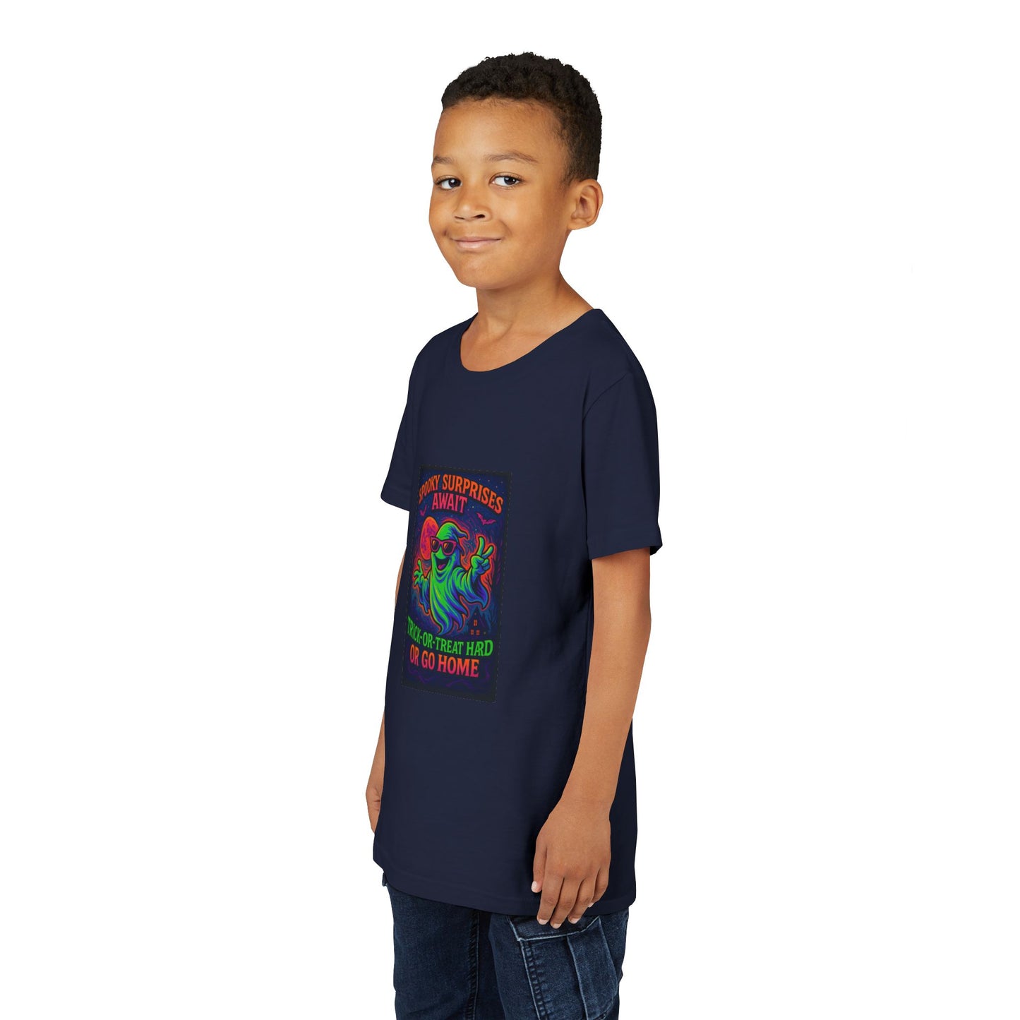 π» Spooky Surprises Await Short Sleeve Tee