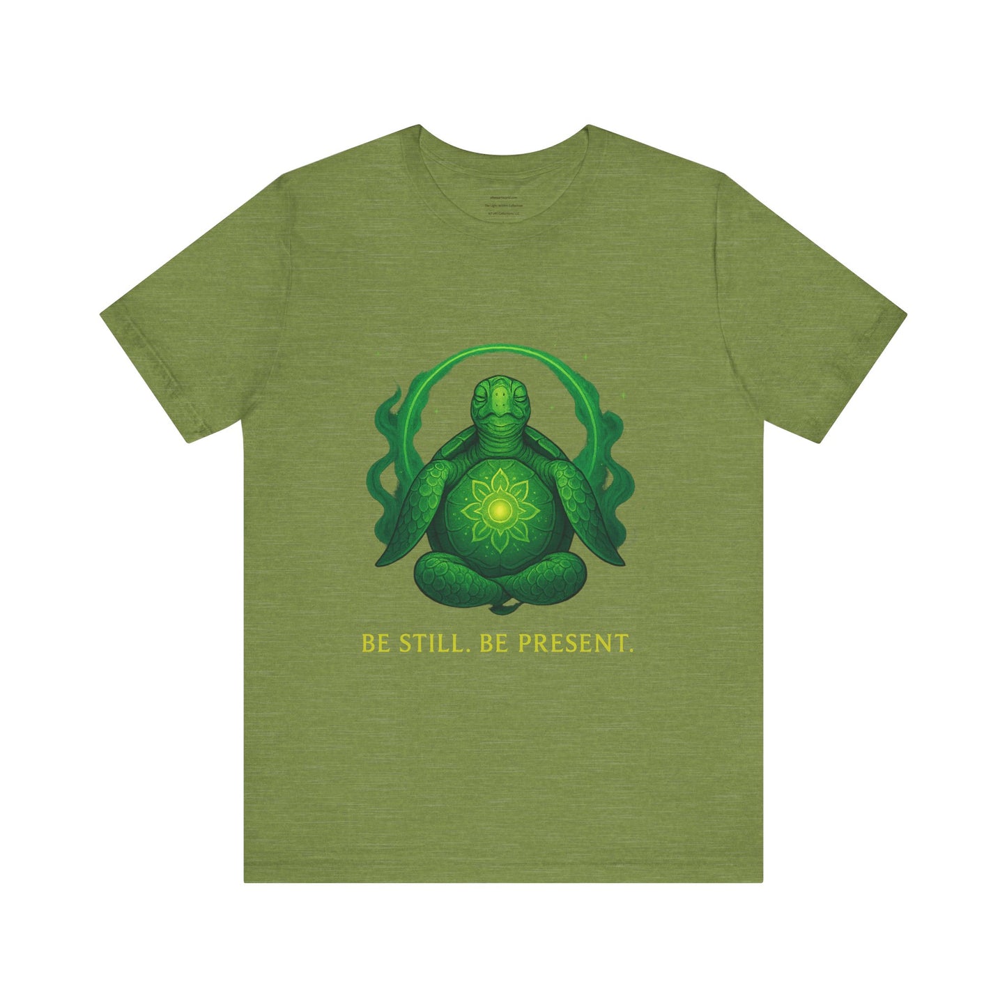 Be Still Be Present Unisex Jersey Short Sleeve Tee