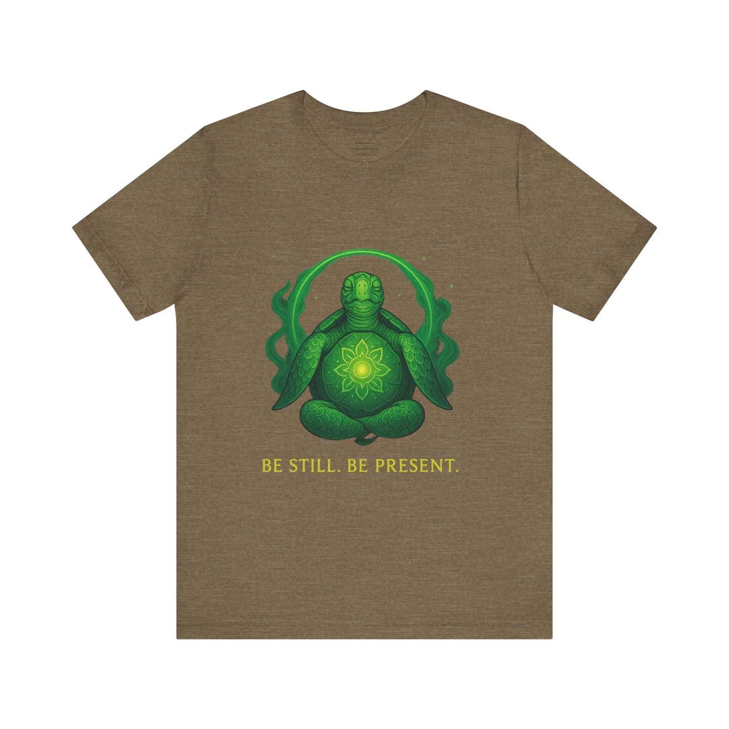 Be Still Be Present Unisex Jersey Short Sleeve Tee