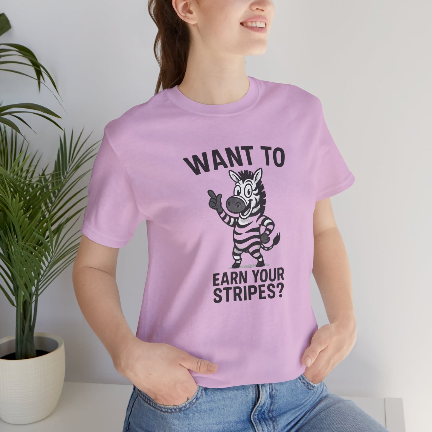 Earn Your Stripes Unisex Jersey Short Sleeve Tee