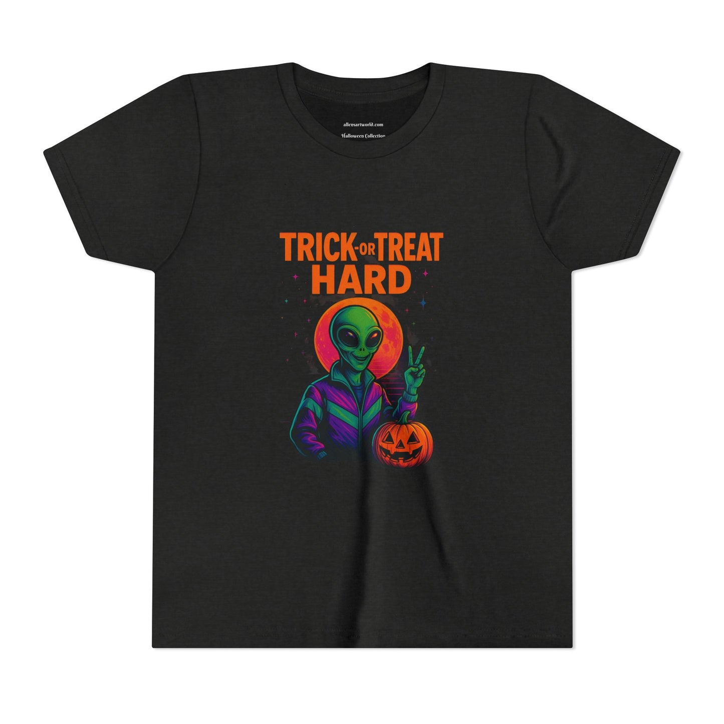 🛸Trick-or-Treat Hard Youth Short Sleeve Tee