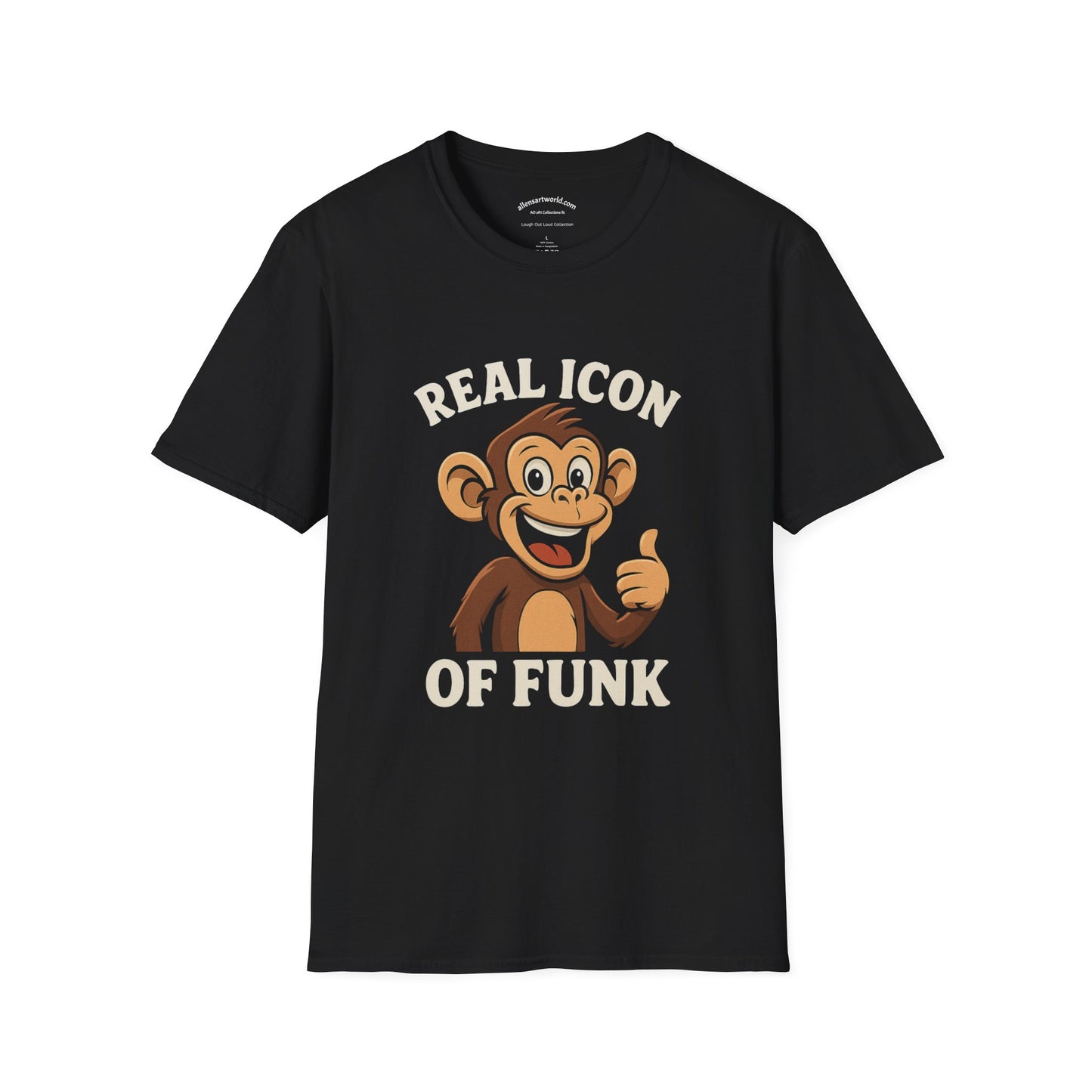 Real Icon of Funk Unisex Softstyle T-Shirt