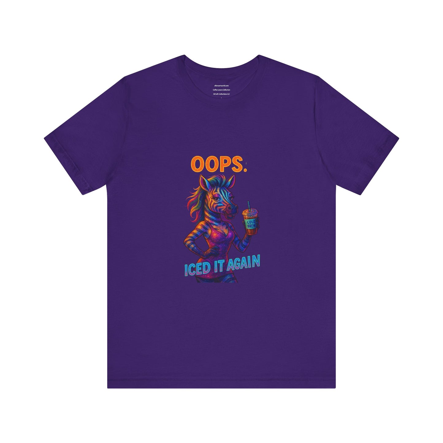 Oops, Iced It Again Unisex Jersey Short Sleeve Tee