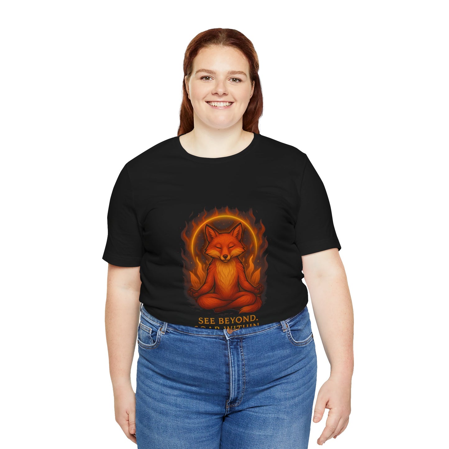 The Inner Flame Fox Unisex Jersey Short Sleeve Tee