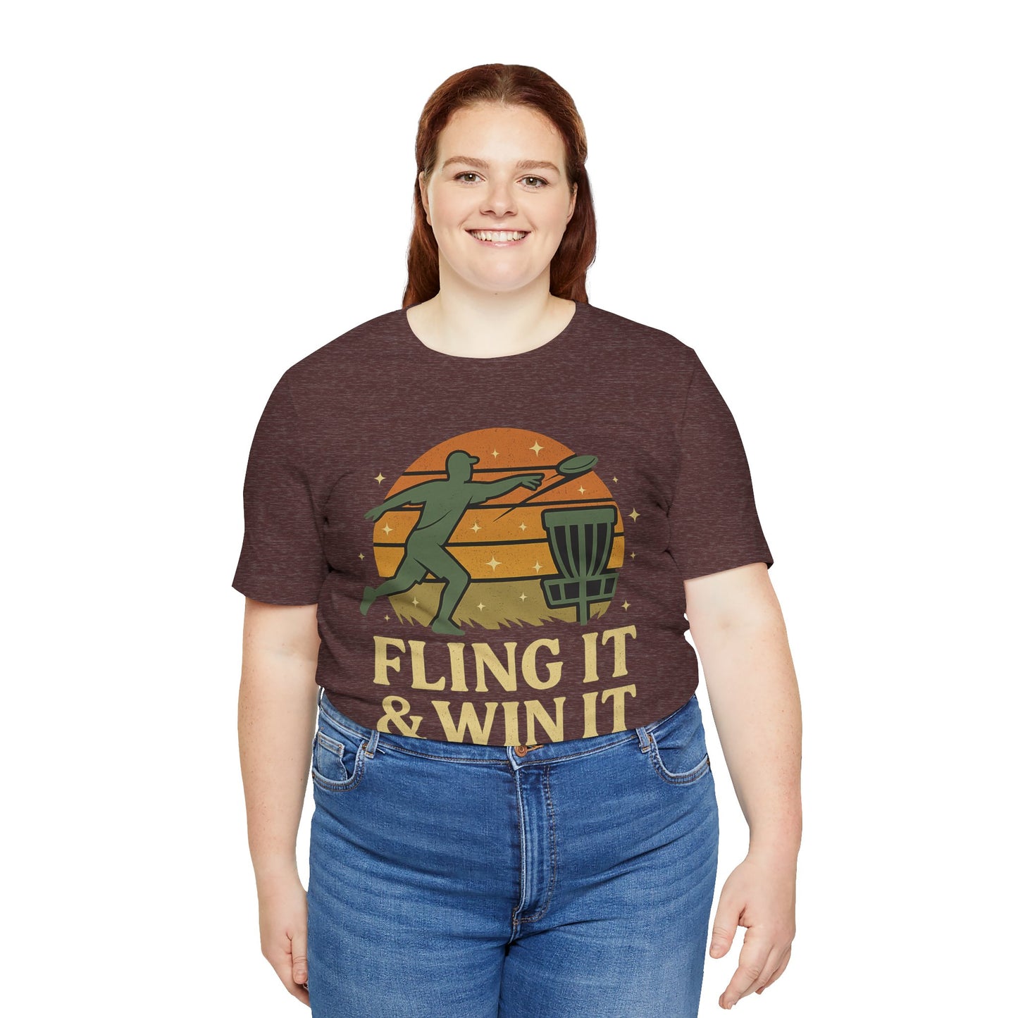 π₯βοΈ Fling It & Win It β Chain Chasers Unisex Jersey Short Sleeve Tee