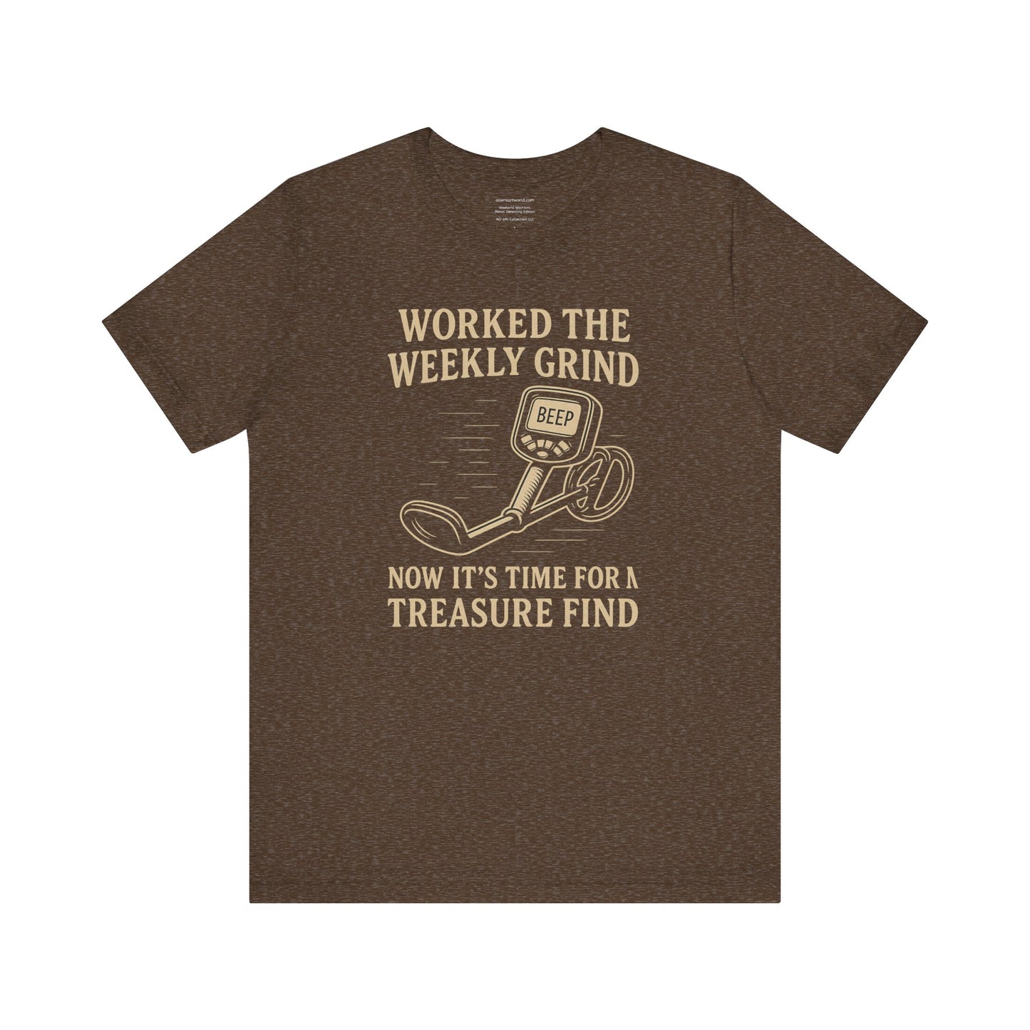 πͺ Weekly Grind Treasure Hunter Tee β "Beep" Edition Unisex Jersey Short Sleeve Tee