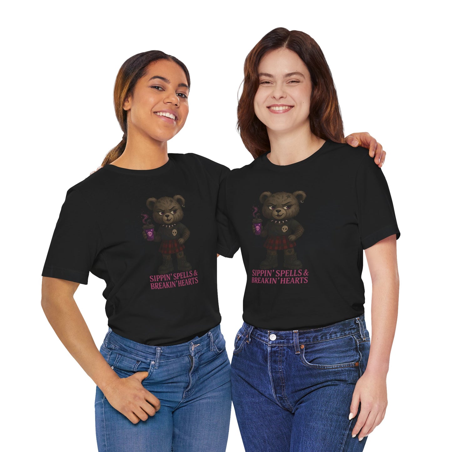 Raven’s Return – Sippin’ Spells & Breakin’ Hearts Tee Unisex Jersey Short Sleeve Tee