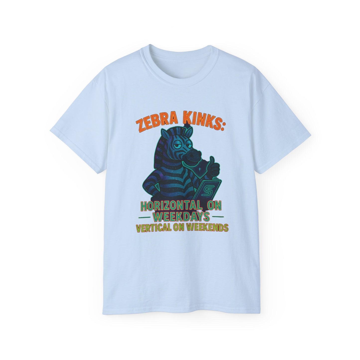 Zebra Kinks Unisex Ultra Cotton Tee