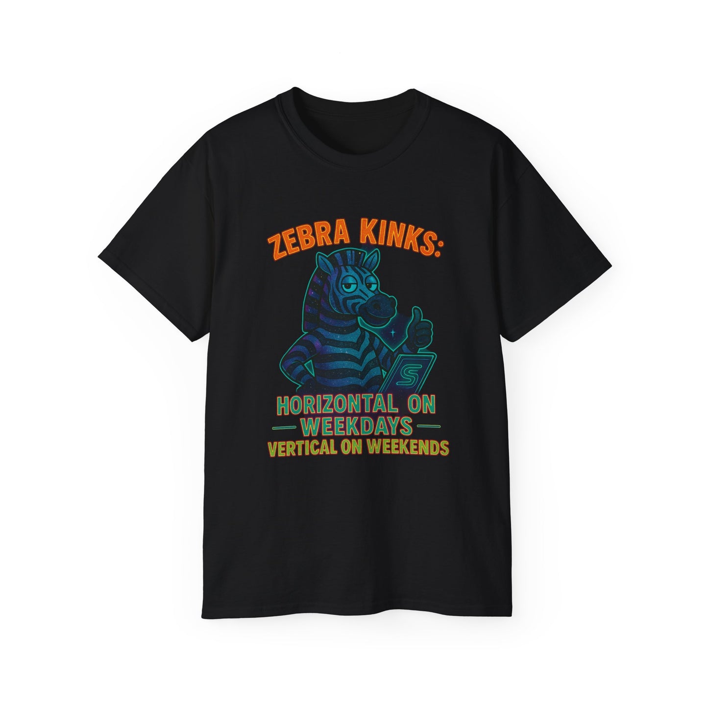 Zebra Kinks Unisex Ultra Cotton Tee