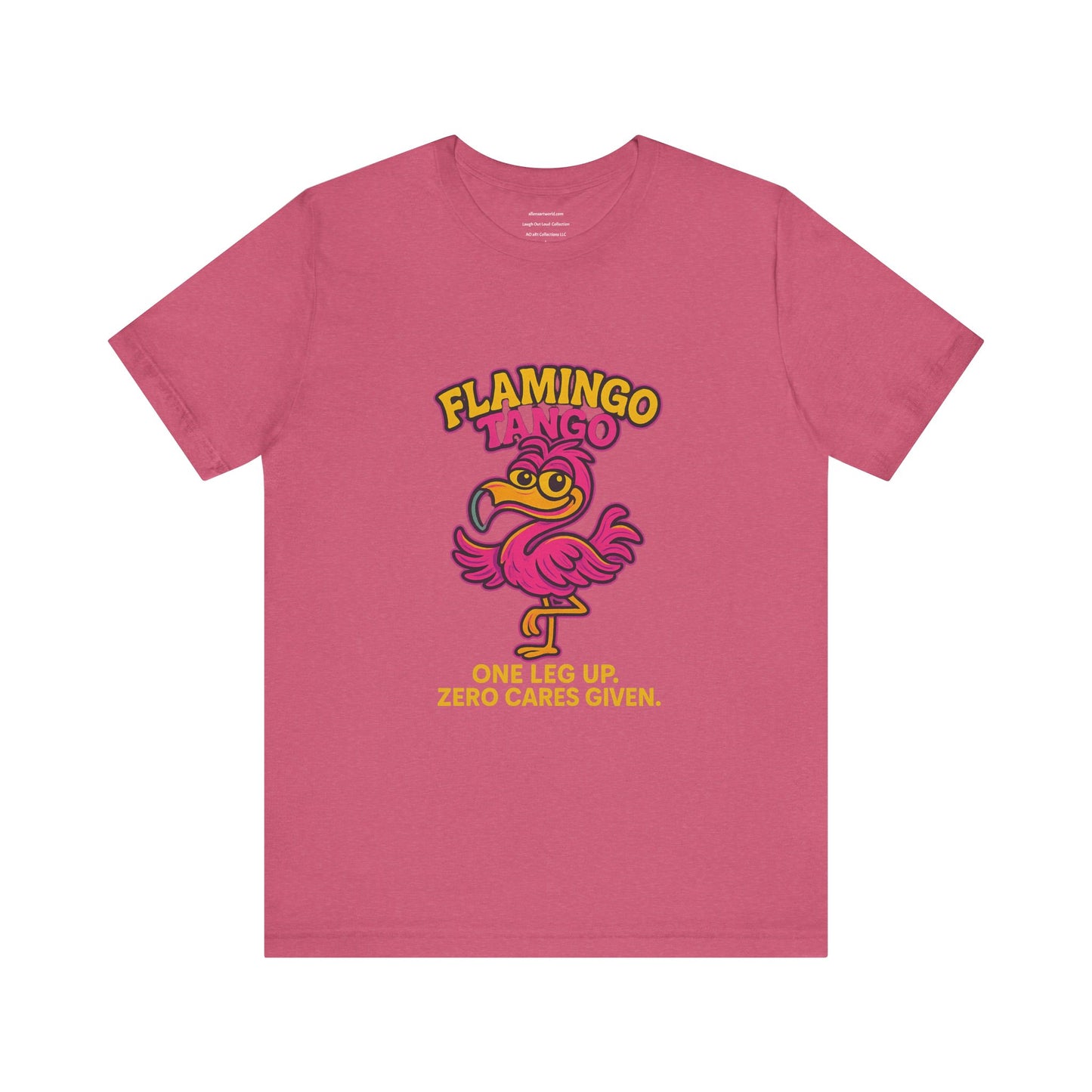 Flamingo Tango Unisex Jersey Short Sleeve Tee
