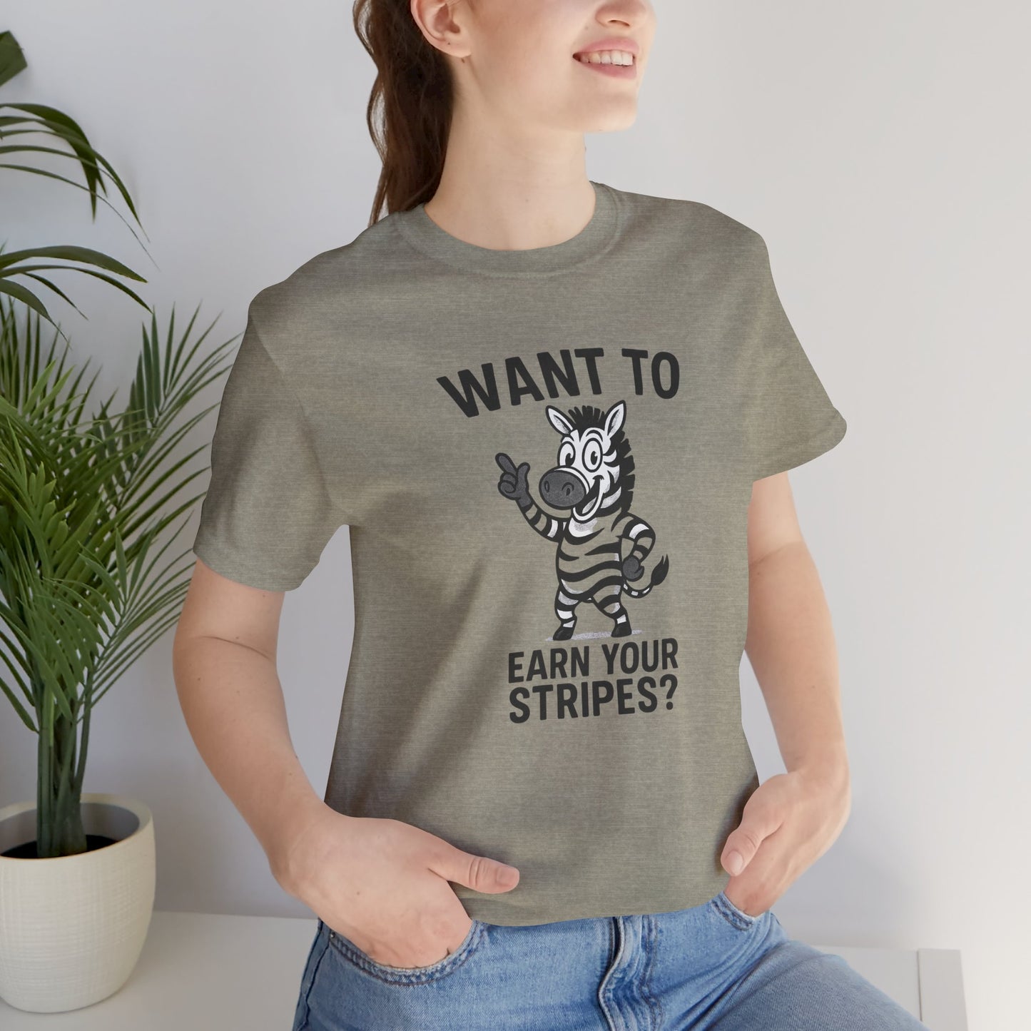 Earn Your Stripes Unisex Jersey Short Sleeve Tee