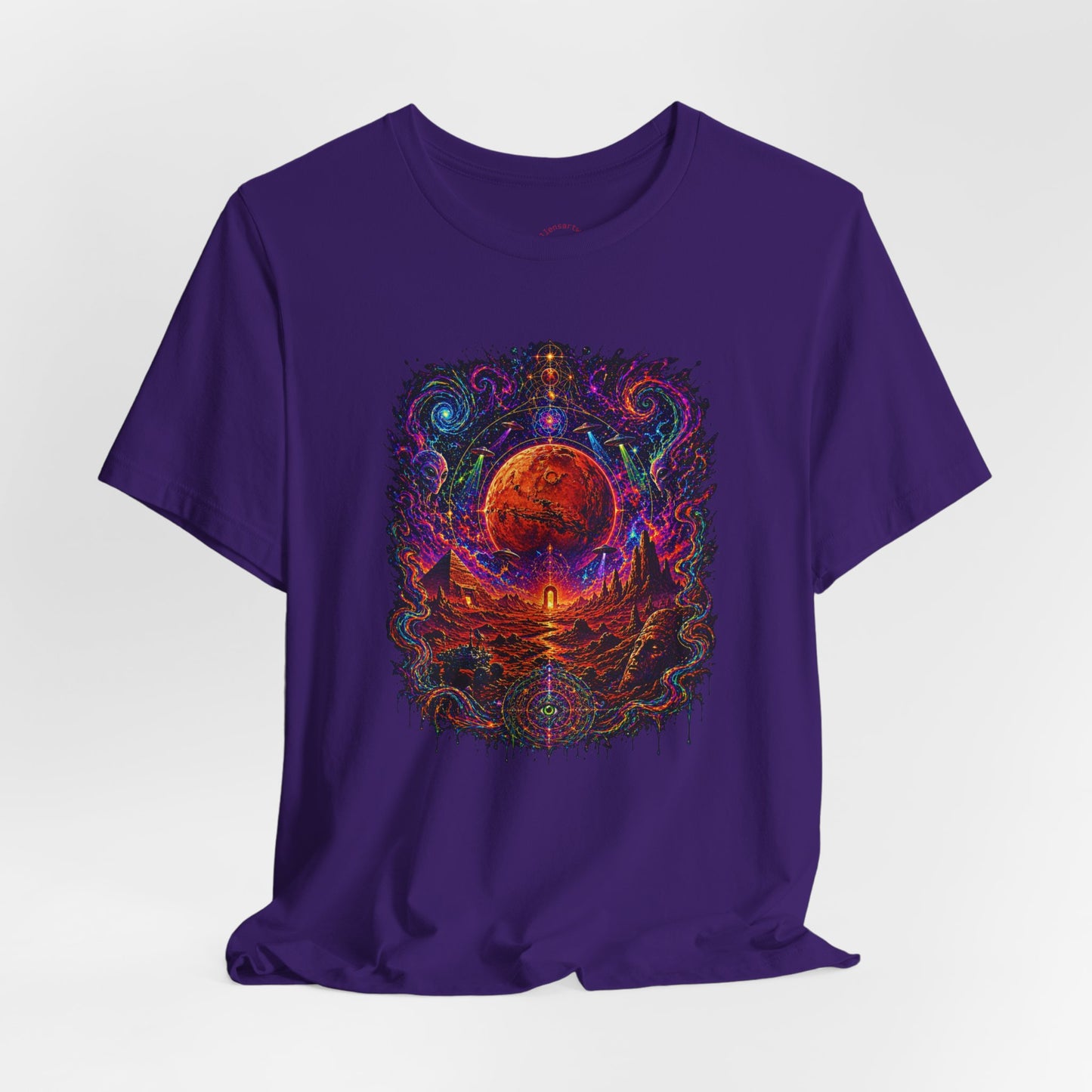 Cosmic Gateway Rising - Unisex Jersey Short Sleeve Tee