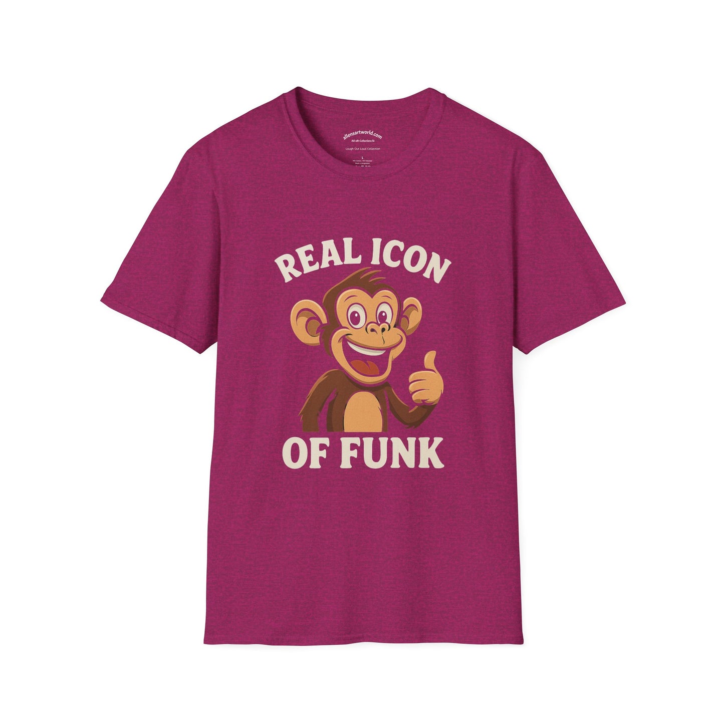 Real Icon of Funk Unisex Softstyle T-Shirt