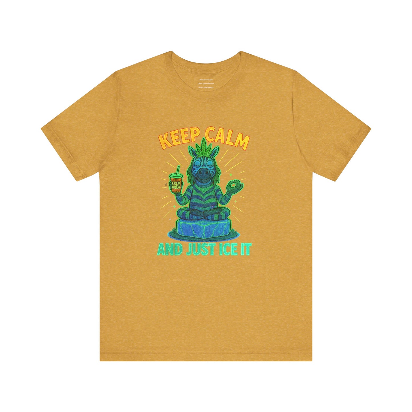 Keep Calm and Just Ice It Unisex Jersey Short Sleeve Tee