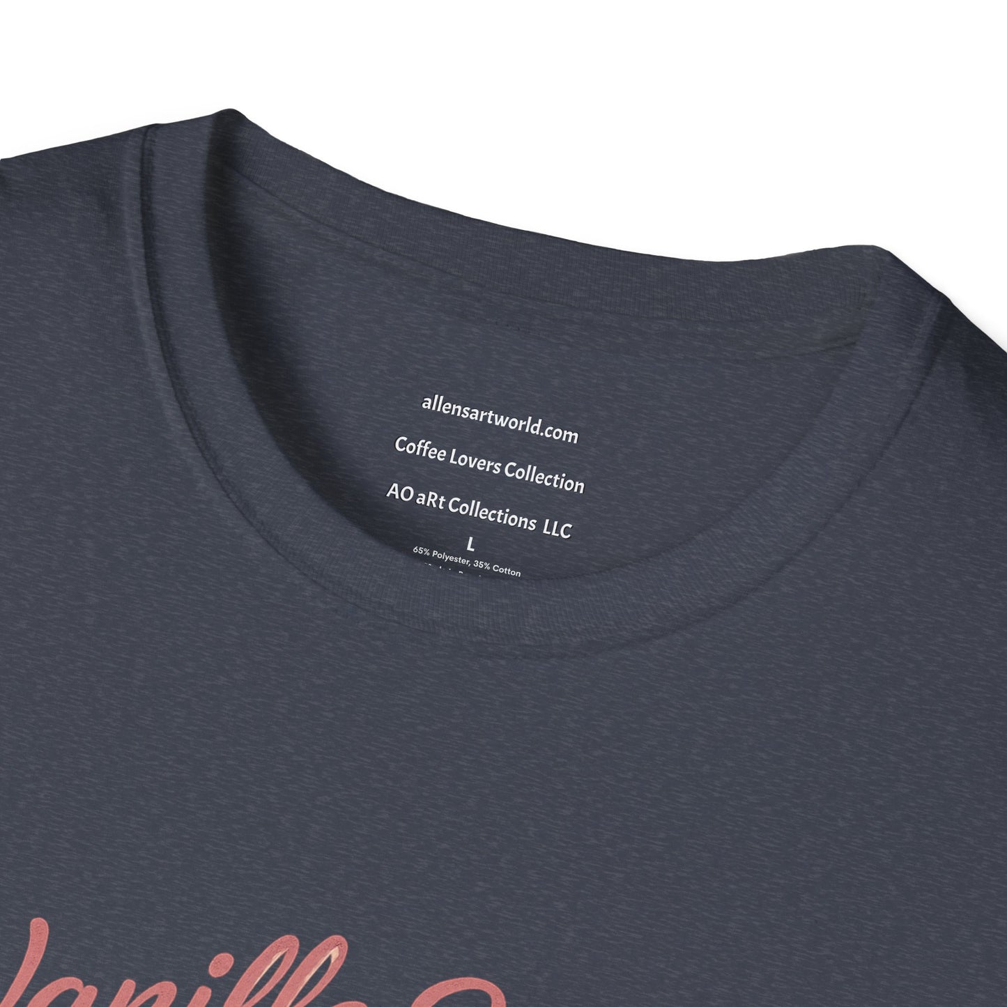 Vanilla Vibe – Chill. Sweet. Dangerous Unisex Softstyle T-Shirt