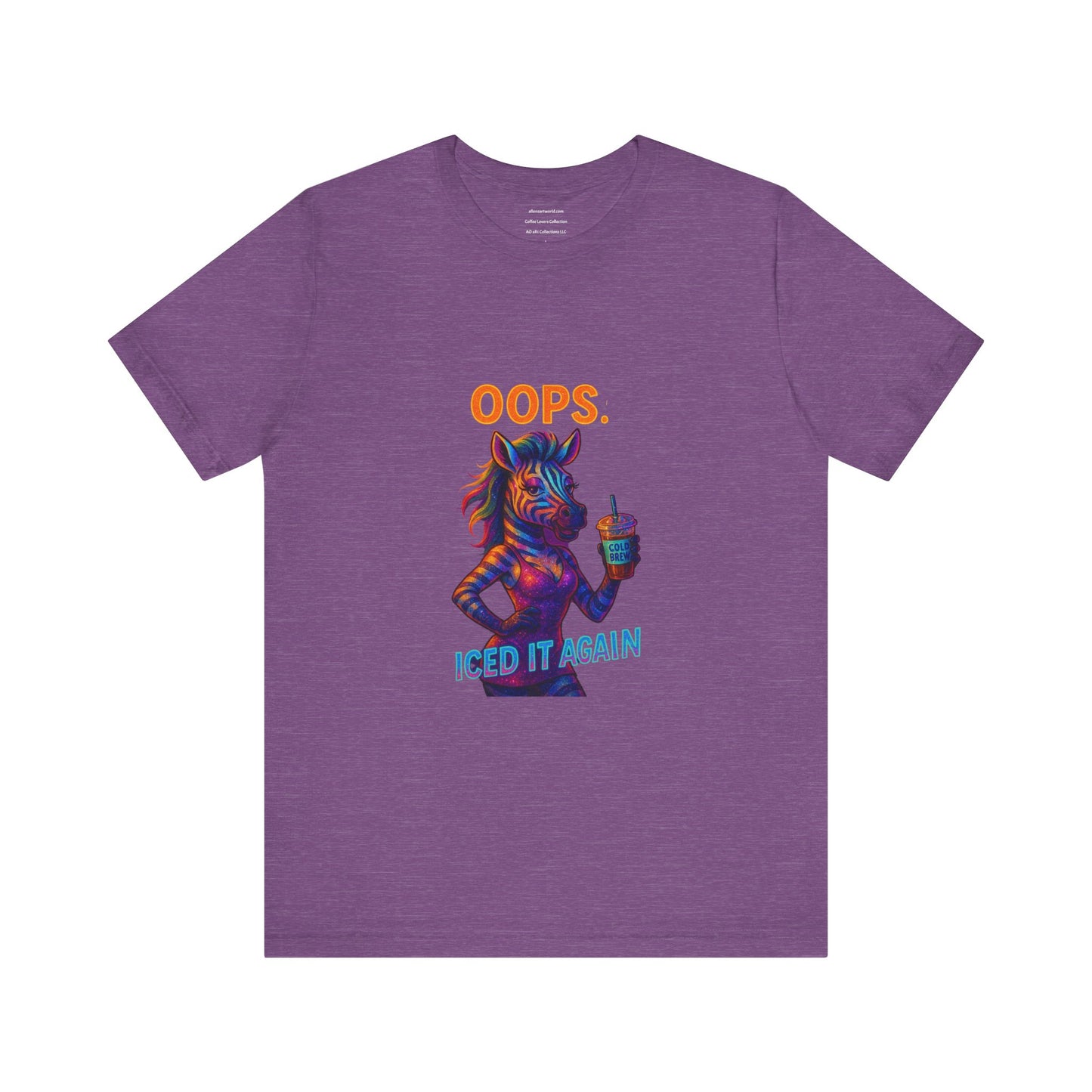 Oops, Iced It Again Unisex Jersey Short Sleeve Tee