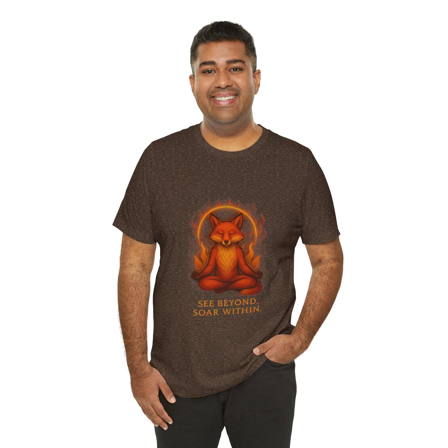 The Inner Flame Fox Unisex Jersey Short Sleeve Tee