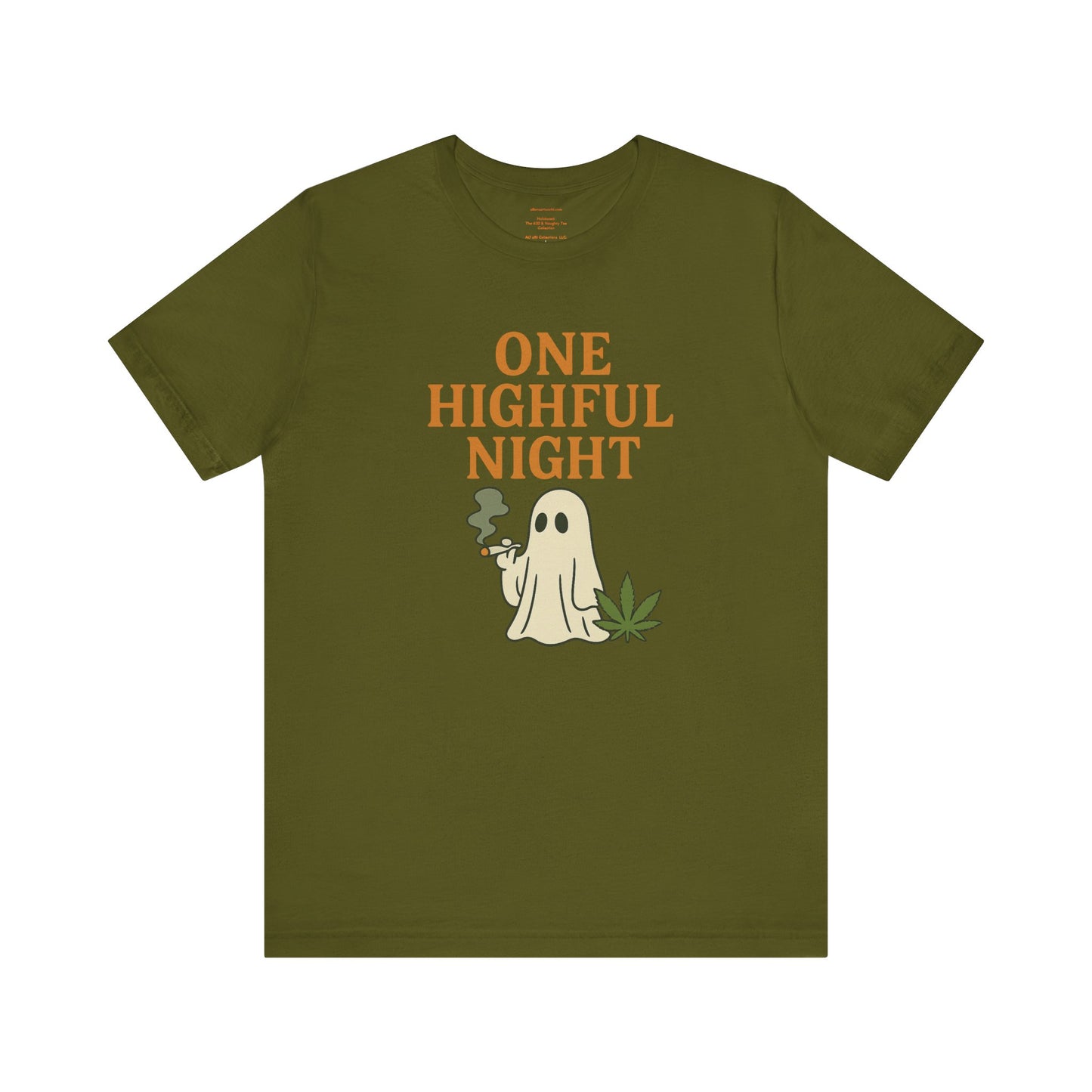 🕯️One Highful Night – Ghosted & Lifted Unisex Jersey Short Sleeve Tee