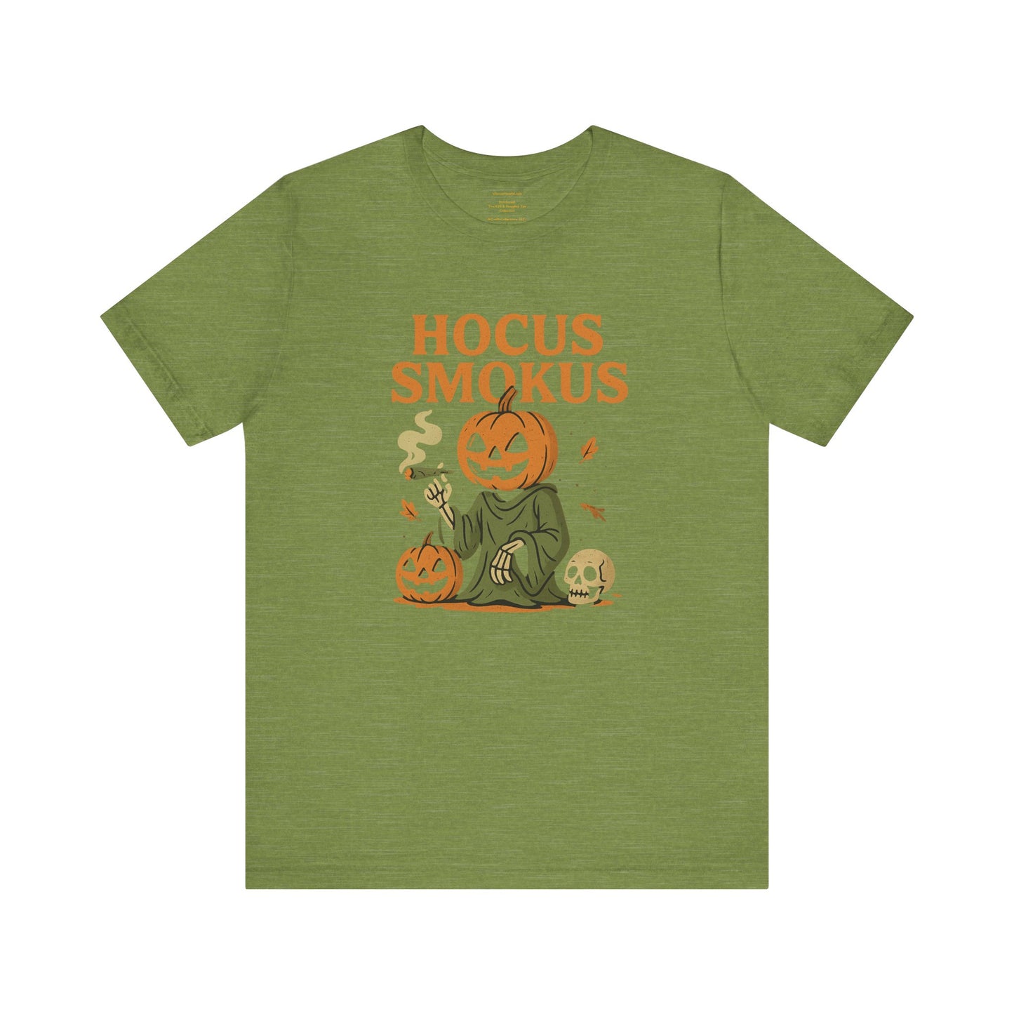 π Hocus Smokus: The Dank Pumpkin Spell Unisex Jersey Short Sleeve Tee