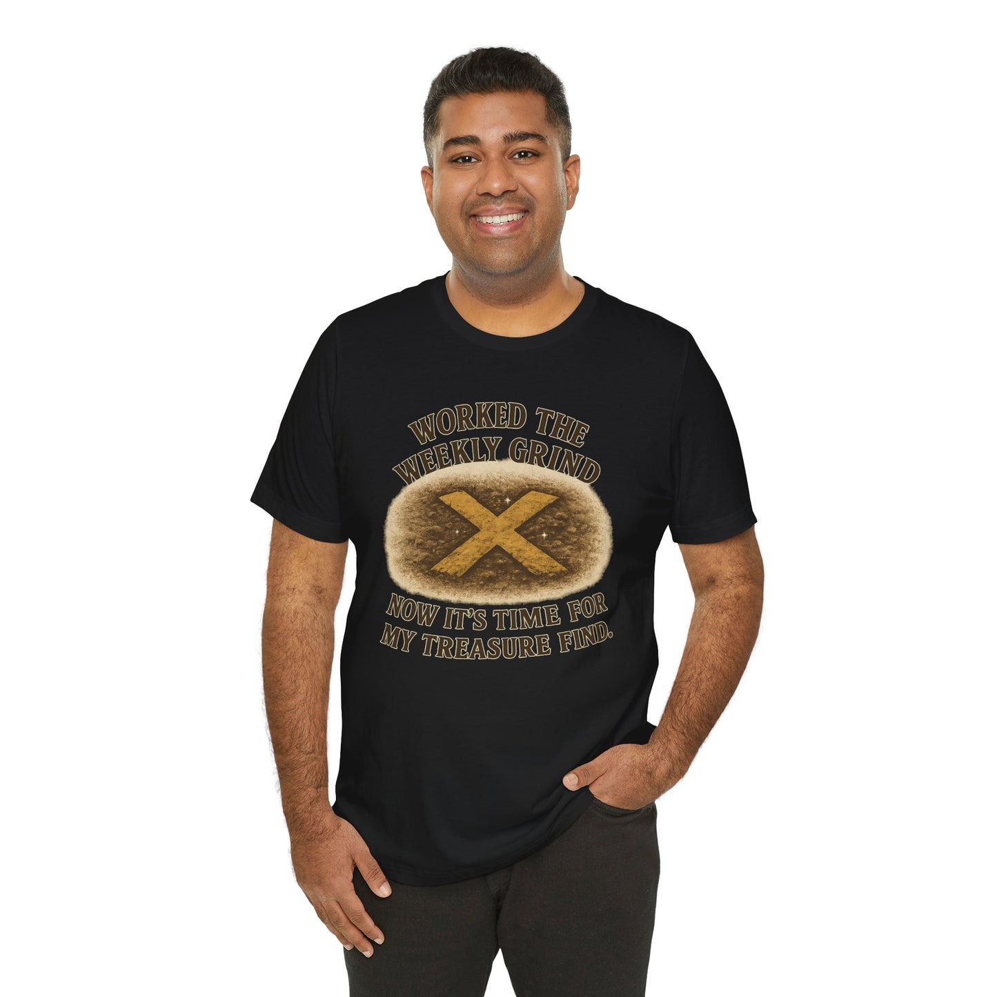 πͺ X Marks the Spot β Treasure Hunter Tee Unisex Jersey Short Sleeve Tee