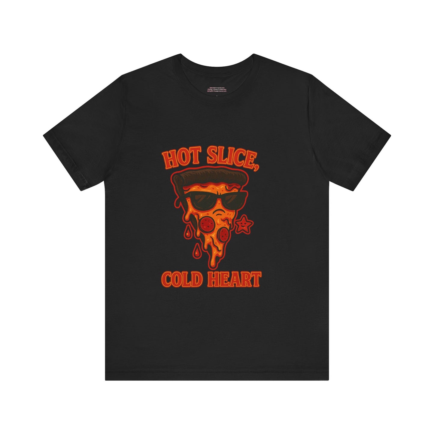 Hot Slice, Cold Heart Unisex Jersey Short Sleeve Tee