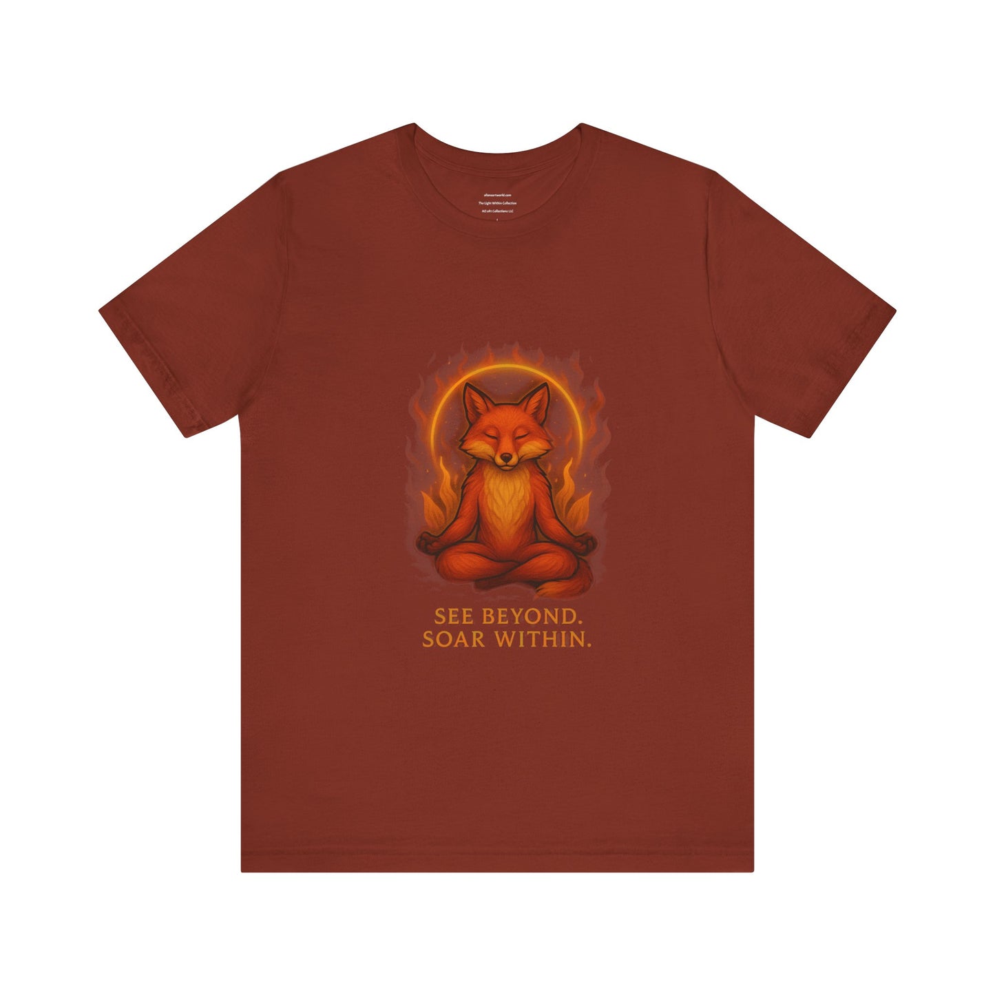 The Inner Flame Fox Unisex Jersey Short Sleeve Tee