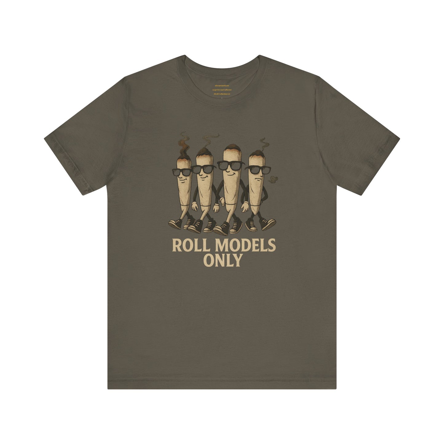 Roll Models Only — High Society Strut Unisex Jersey Short Sleeve Tee