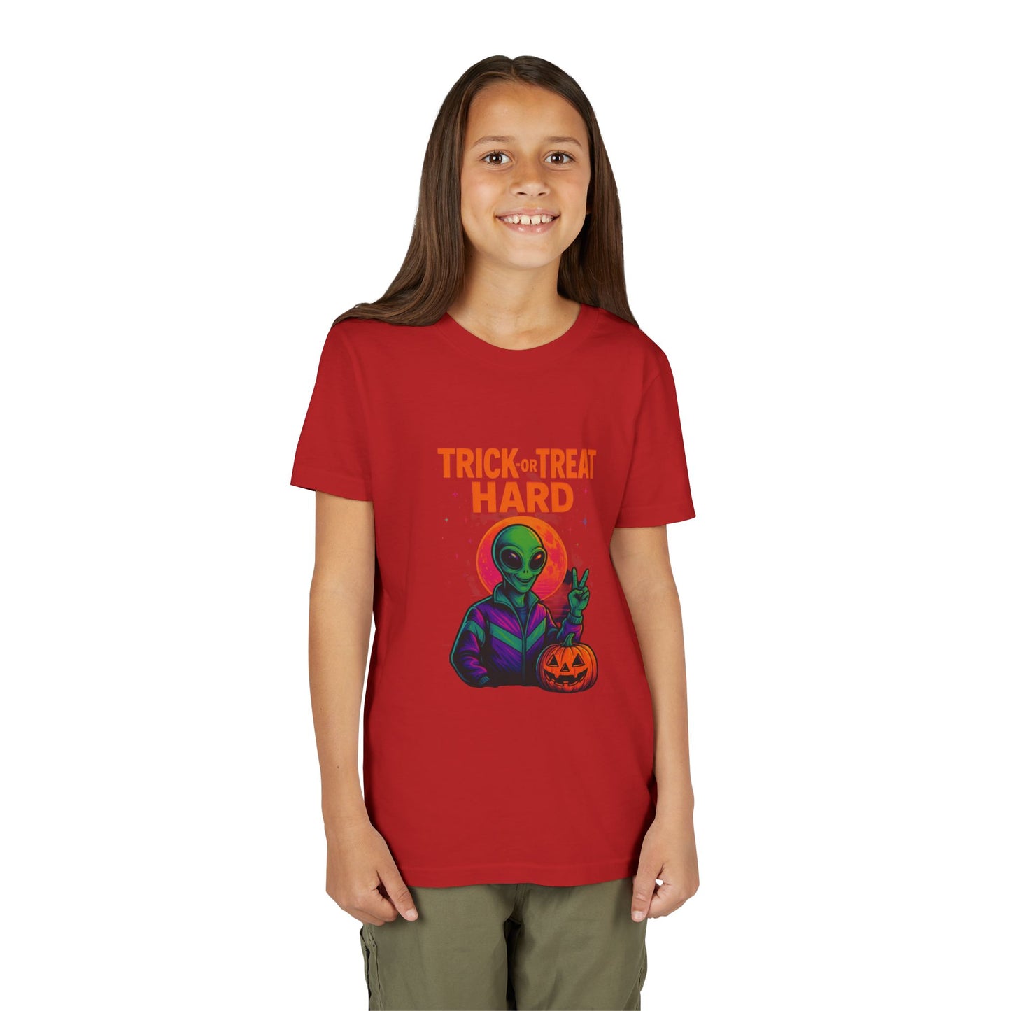 🛸Trick-or-Treat Hard Youth Short Sleeve Tee