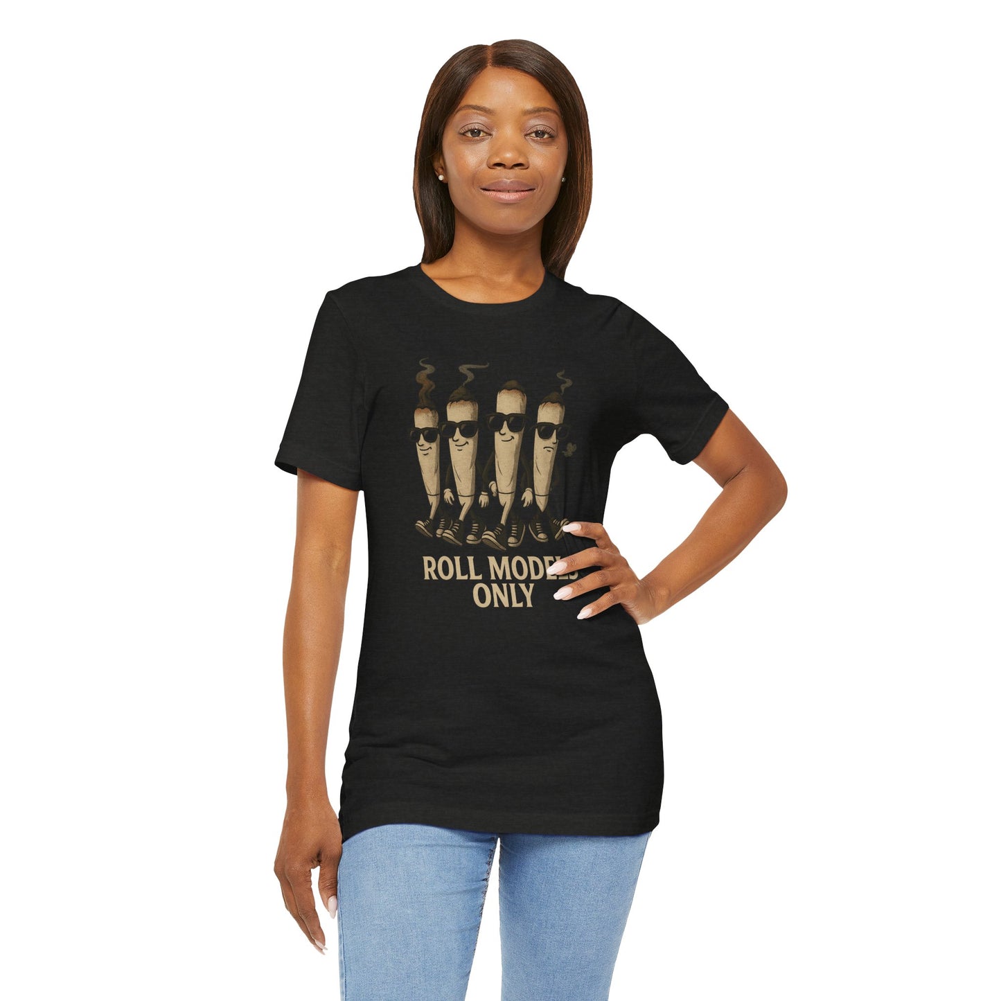 Roll Models Only — High Society Strut Unisex Jersey Short Sleeve Tee