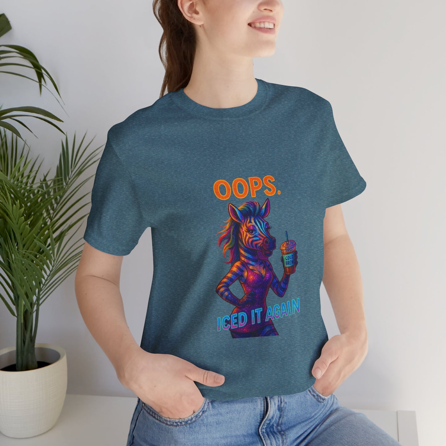 Oops, Iced It Again Unisex Jersey Short Sleeve Tee