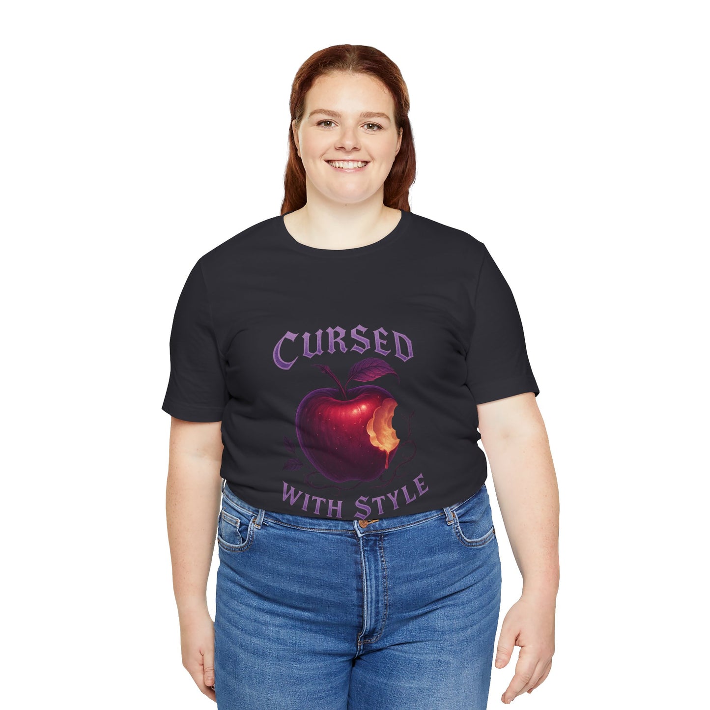Cursed with Style β Forbidden Fruit Edition Unisex Jersey Short Sleeve Tee
