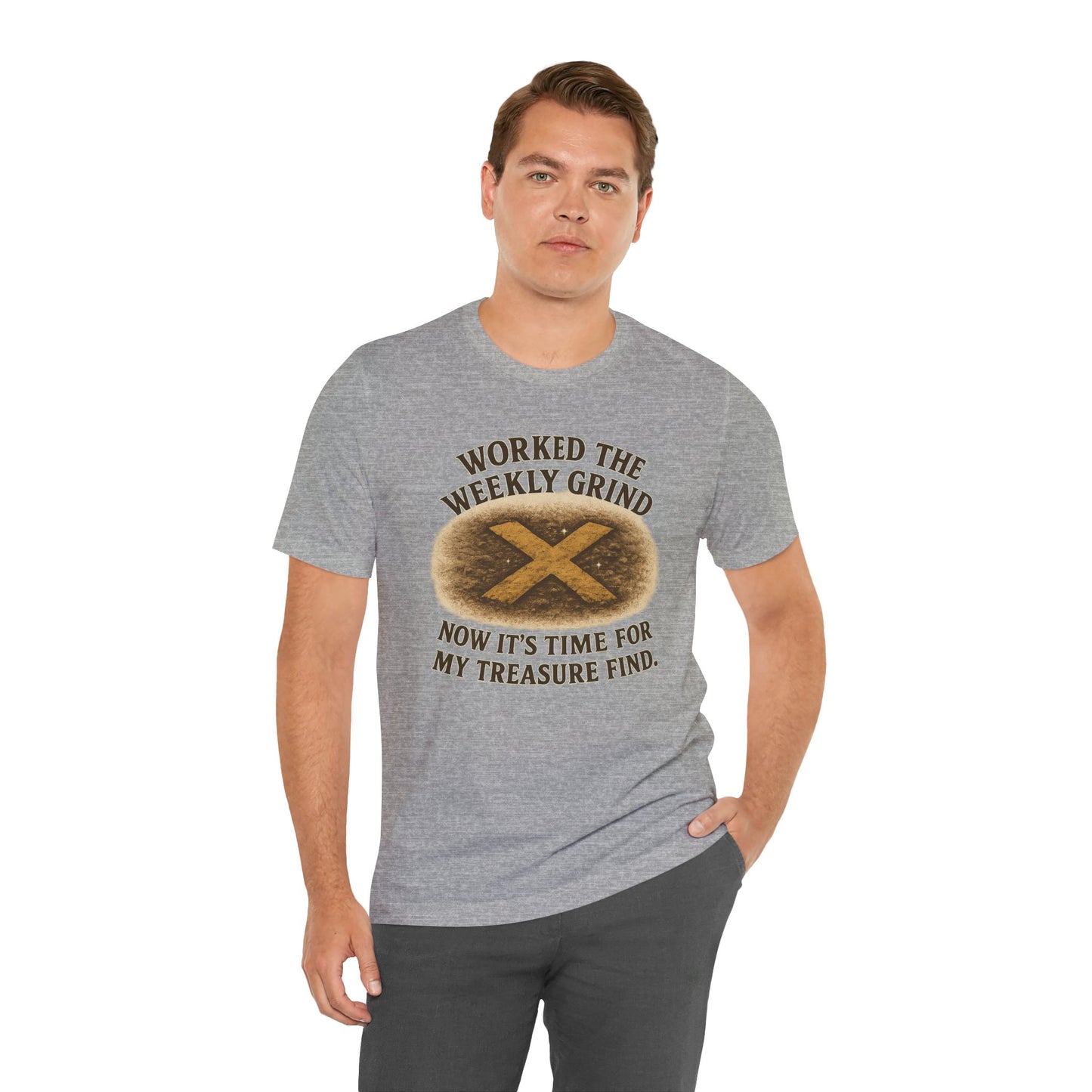 πͺ X Marks the Spot β Treasure Hunter Tee Unisex Jersey Short Sleeve Tee
