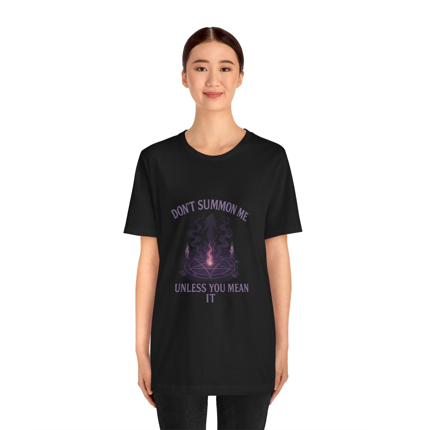🕯️Summon Responsibly Unisex Jersey Short Sleeve Tee