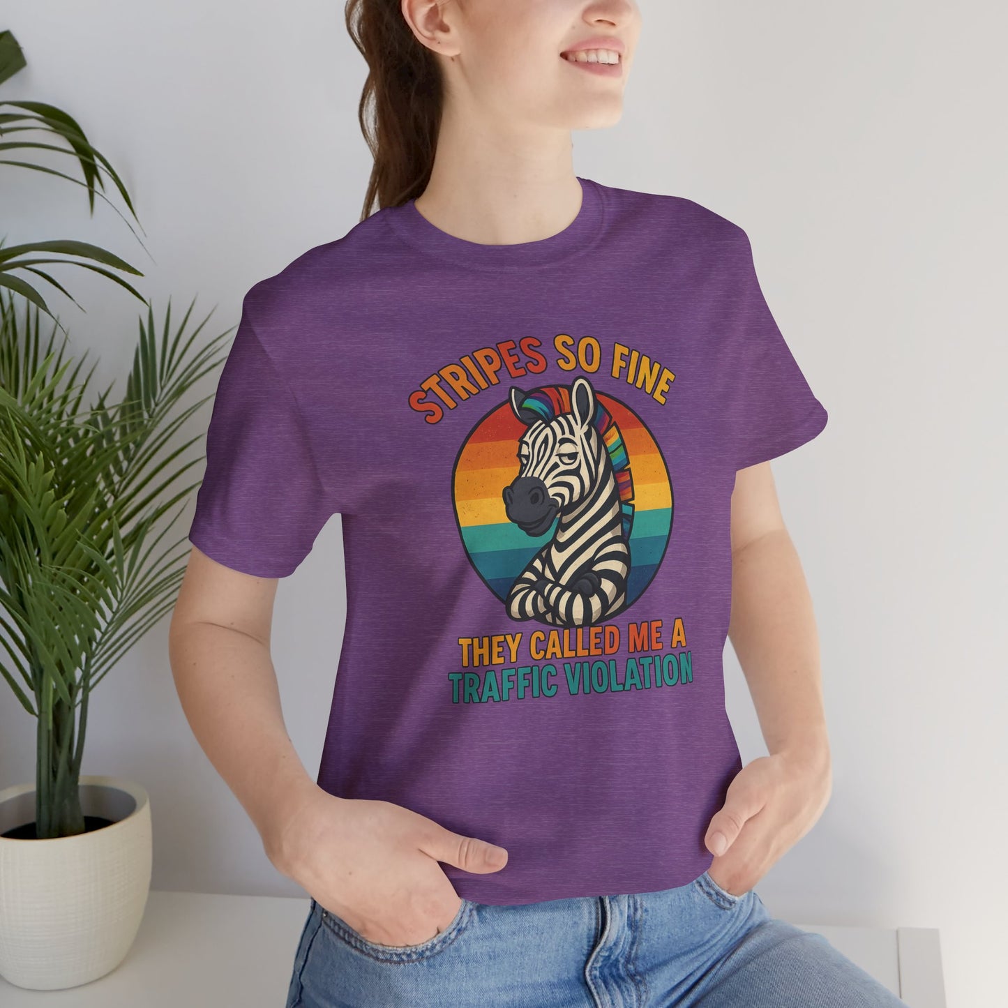 Traffic Violation Unisex Jersey Short Sleeve Tee