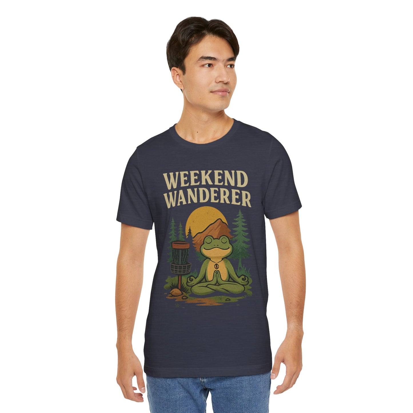 π₯βοΈ Weekend Wanderer β Zen & Chains Unisex Jersey Short Sleeve Tee