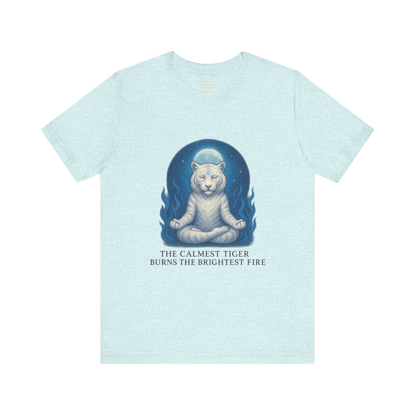 Still Tiger, Still Fire – The Calm Power Tee Unisex Jersey Short Sleeve Tee