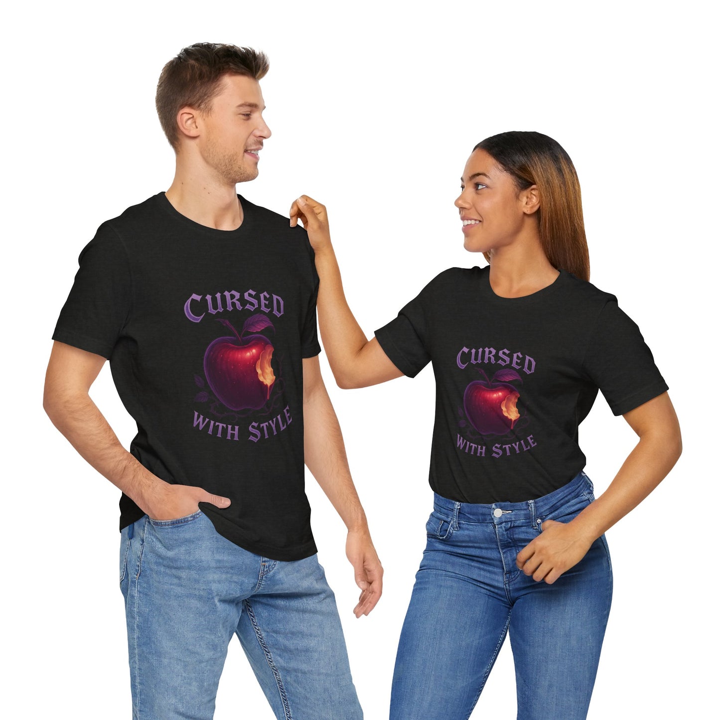 Cursed with Style β Forbidden Fruit Edition Unisex Jersey Short Sleeve Tee